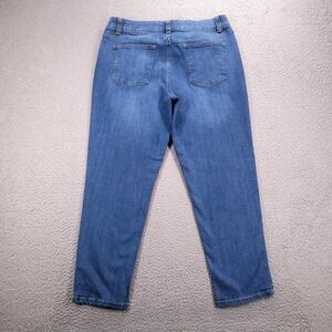 TALBOTS Factory Jeans Womens Size 12P Simply Flattering Boyfriend Medium Wash